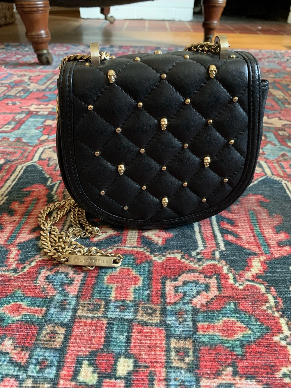 Thomas Wylde convertible crossbody/shoulder skull bag